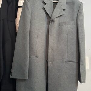 Gray Men's Overcoat